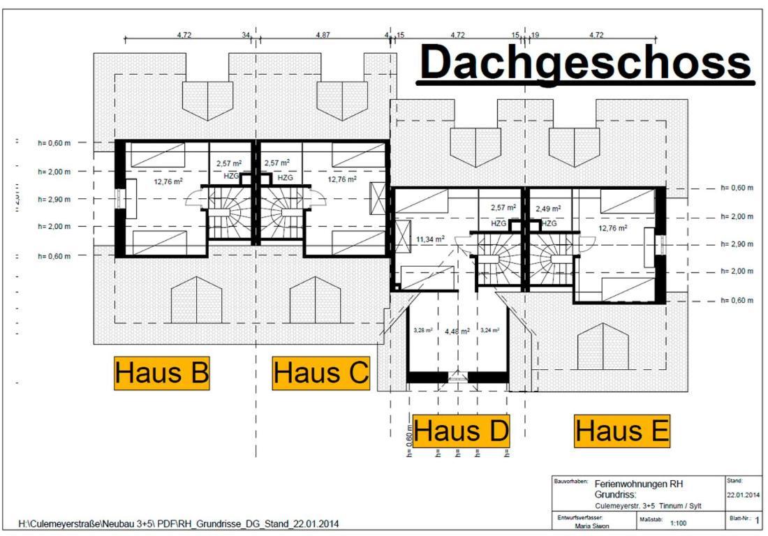 Giebelreihenhaus Dora - Sylt, * Westerland